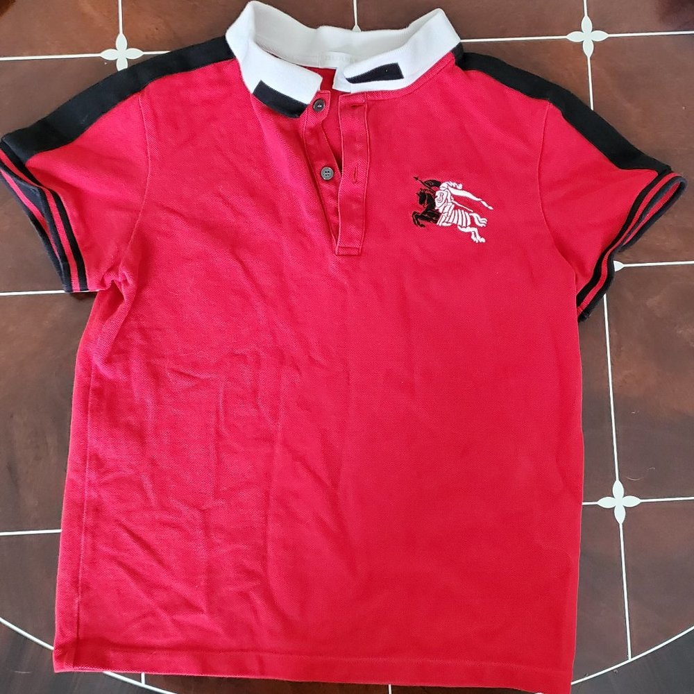 Burberry Children, Polo, Red